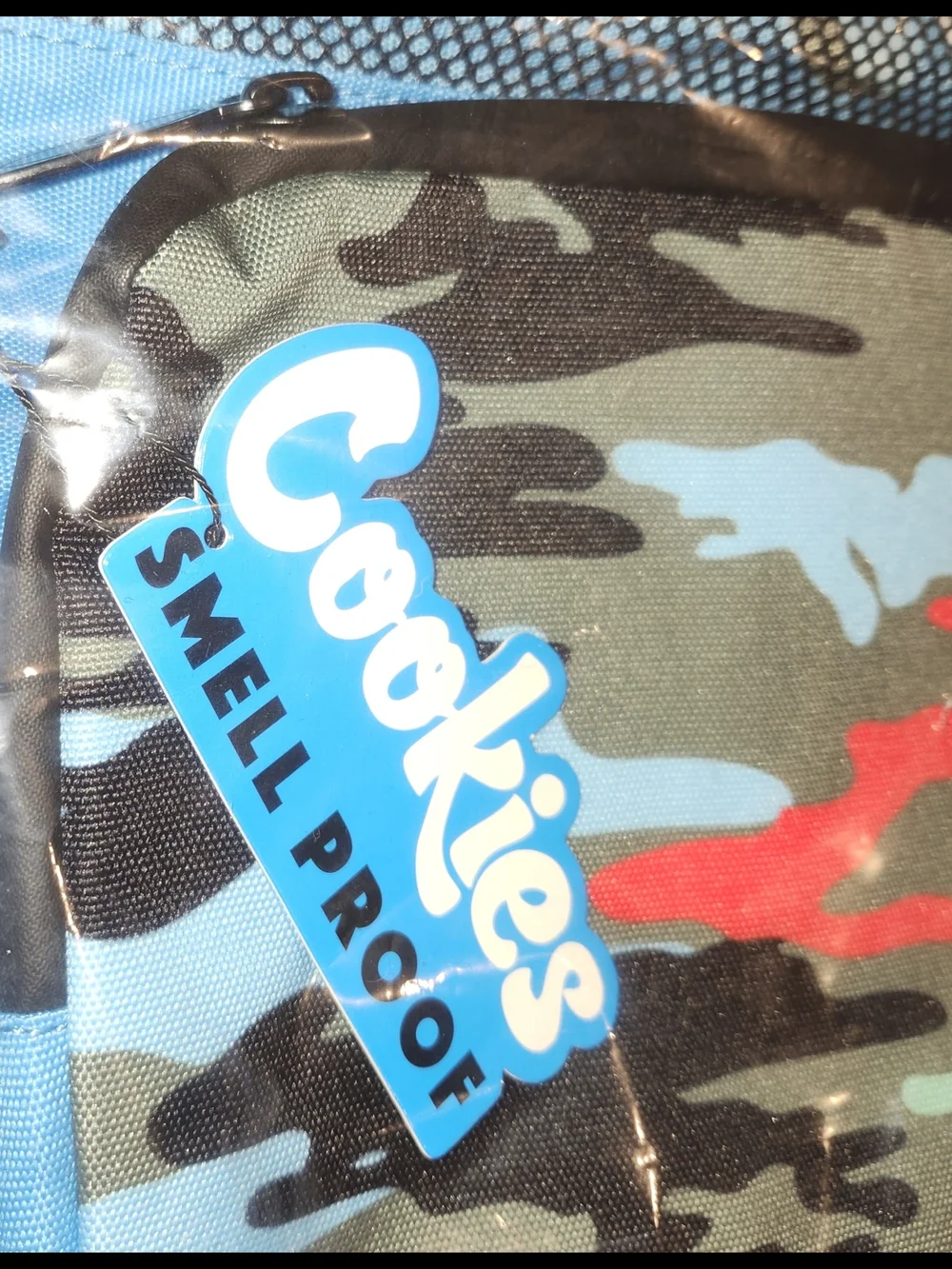 NEW Cookies Escobar Blue Camo Smell Proof Backpack